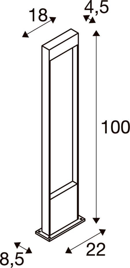 1002959 Montagemaßzeichnung