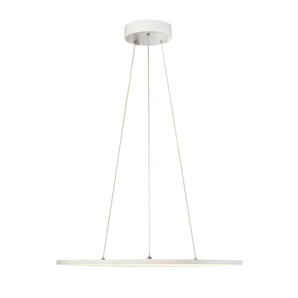 SLV Panel  Dali Indoor Led Pendelleuchten Rund Weiß 4000K