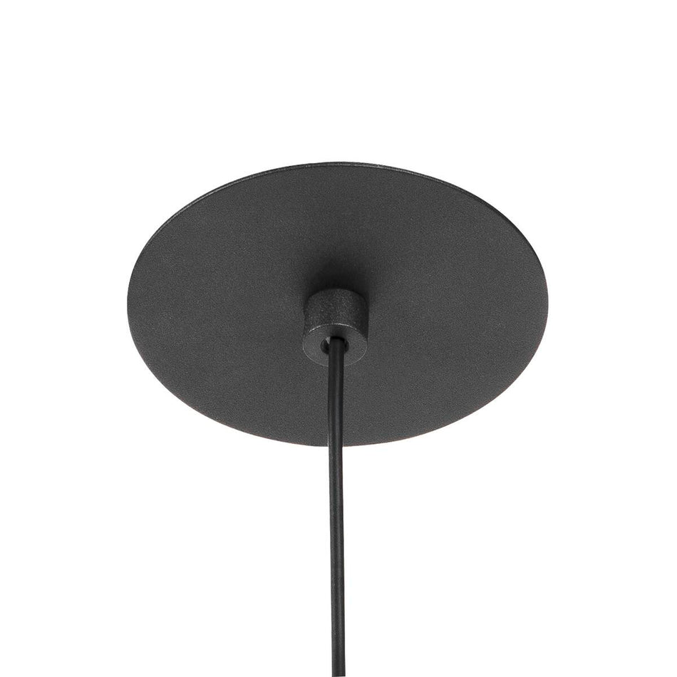 SLV  Indoor Led Pendelleuchte Schwarz Flache Rosette