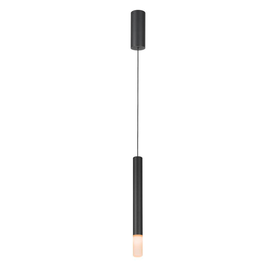 SLV  Indoor Led Pendelleuchte Triac Schwarz Mit Rosette