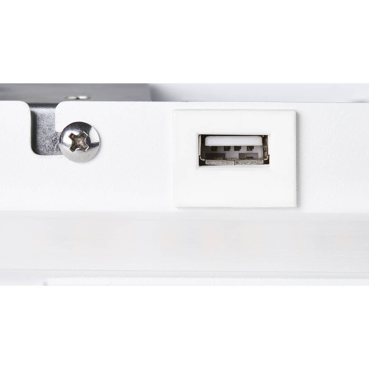 SLV Spot Indoor Led Wandaufbauleuchte 3000K Weiß Version Rechts Inkl. Usb Anschluss