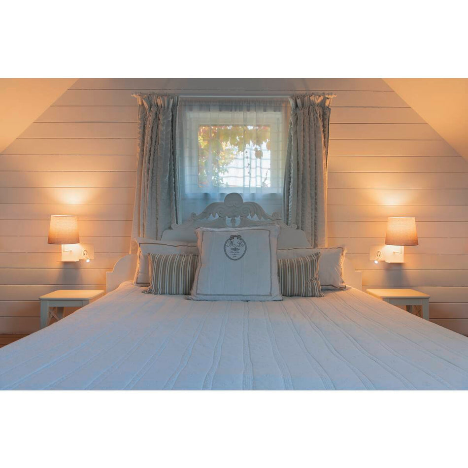 Applique murale LED d'intérieur Somnila Flex 3000K Version blanche Gauche Connexion USB incluse