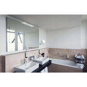 Miroir d'intérieur à LED Glenos® 60 gris avec interrupteur CCT 3000/4000K