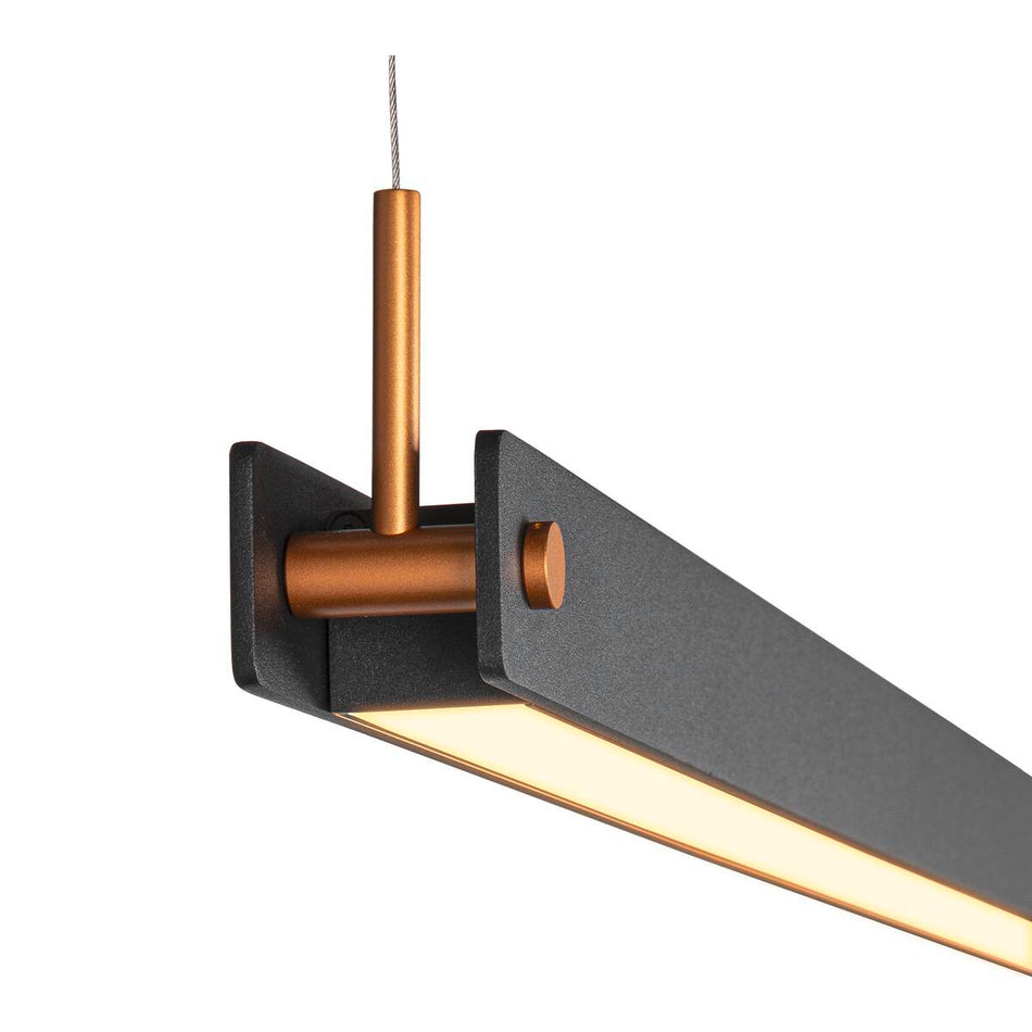 SLV Indoor Led Pendelleuchte Schwarz Cct Switch 2700/3000K