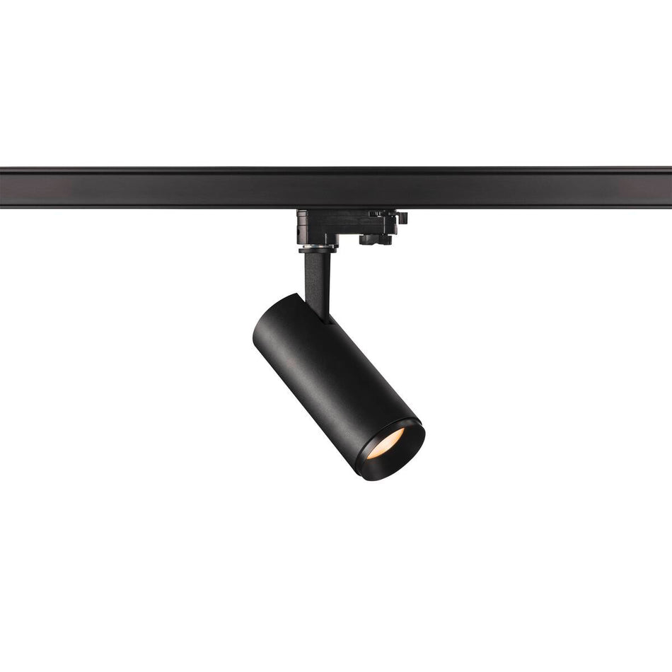 SLV NUMINOS S 3-Phasen LED-Schienenstrahler Schwarz 1004074