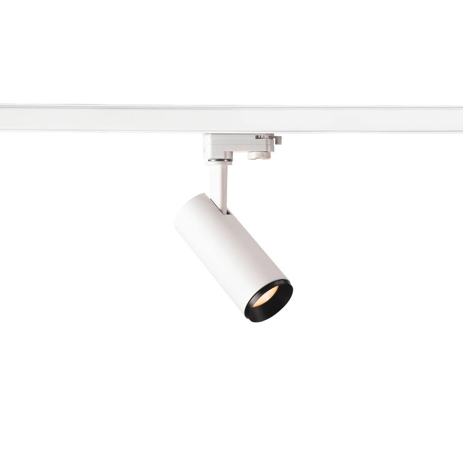 SLV NUMINOS S 3-Phasen LED-Schienenstrahler Weiß