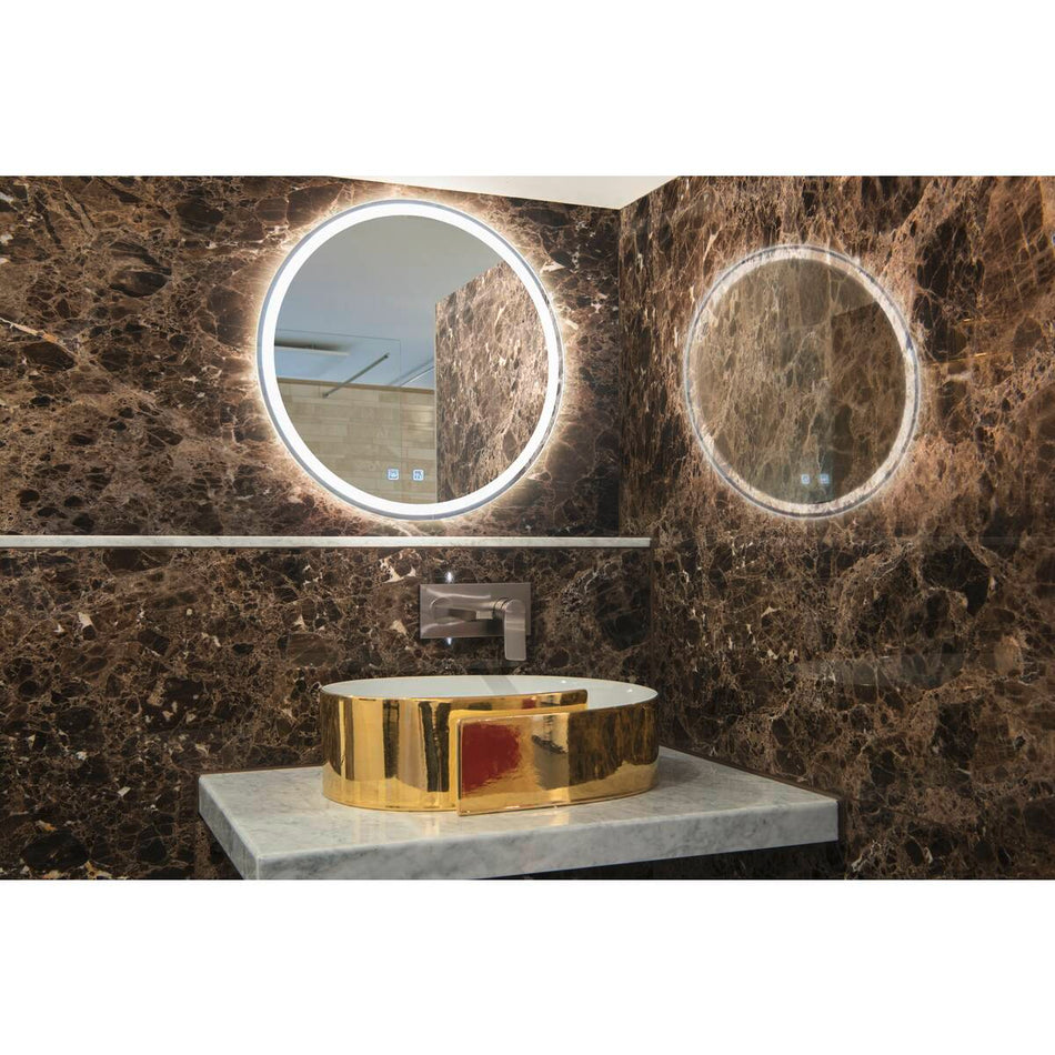 SLV Spiegel Indoor Led Wandaufbauleuchte Rund Alu