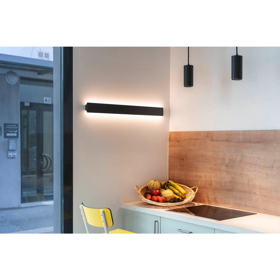SLV Indoor Led Wandaufbauleuchte Schwarz Cct Switch 2700/3000K