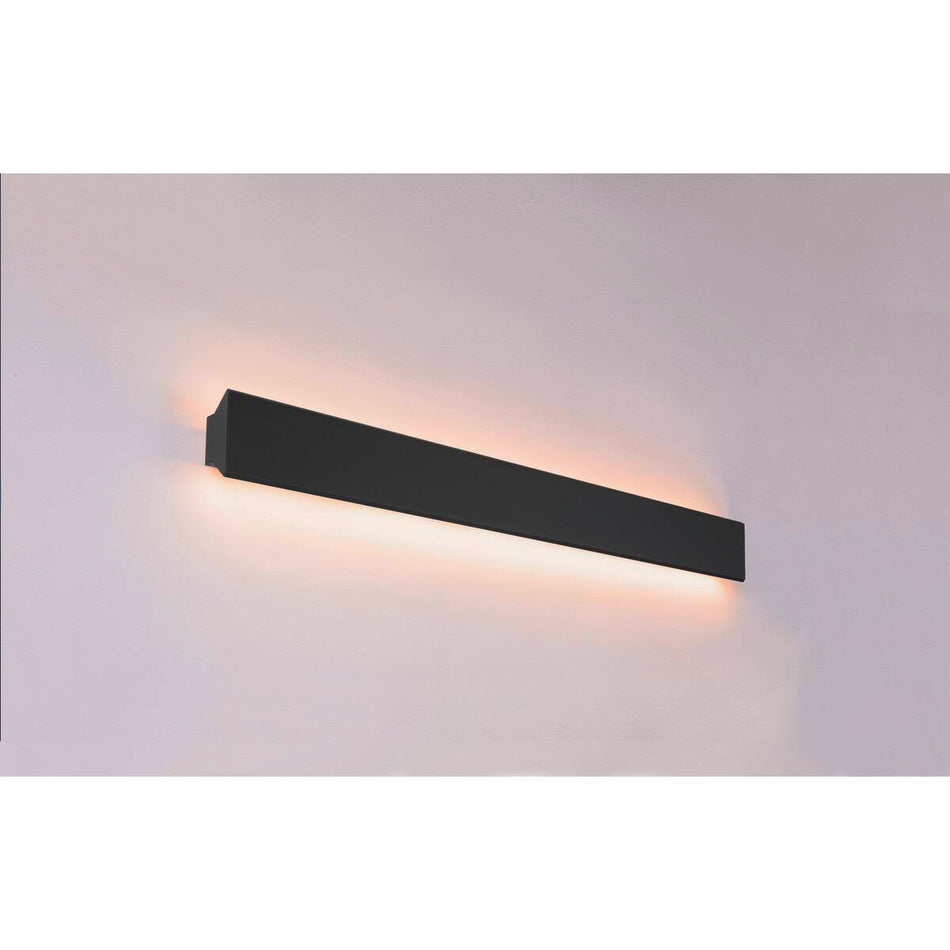 SLV Indoor Led Wandaufbauleuchte Schwarz Cct Switch 2700/3000K