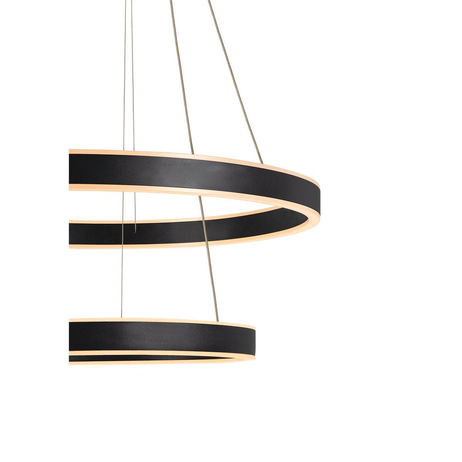 SLV  Indoor Led Pendelleuchte Schwarz Cct Switch 2700/3000K