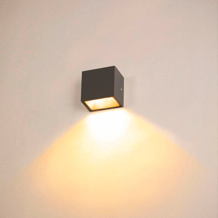 SLV SITRA S LED Außenwandleuchte IP65 6,2W CCT 3000/4000K | Anthrazit/Weiß/Rost | 1005148 / 1005149 / 1005150