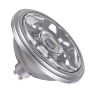 SLV QPAR111 GU10 LED Leuchtmittel 12,5W 3000K CRI90 12° Silber | 1005278