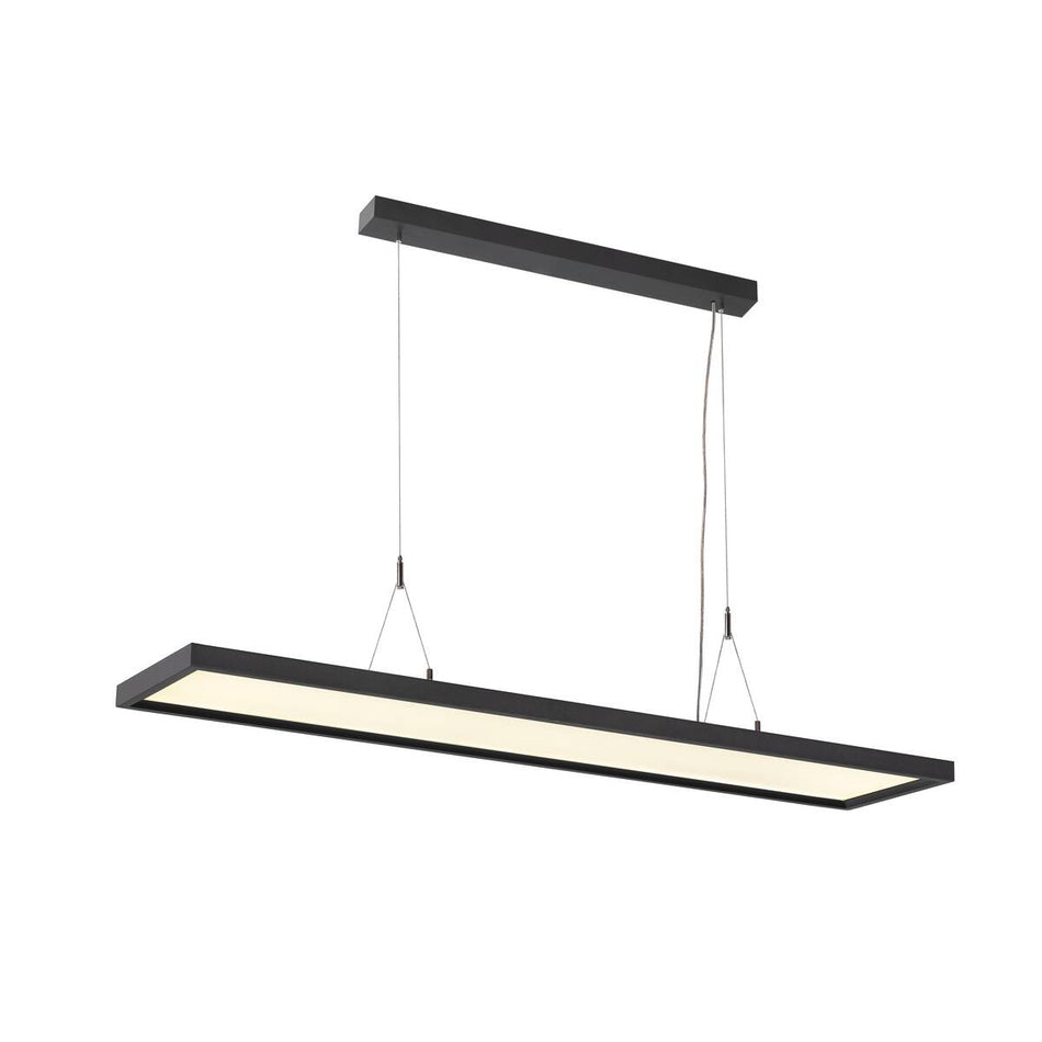 SLV  Pendelleuchte Schwarz 57W 4000K 80°