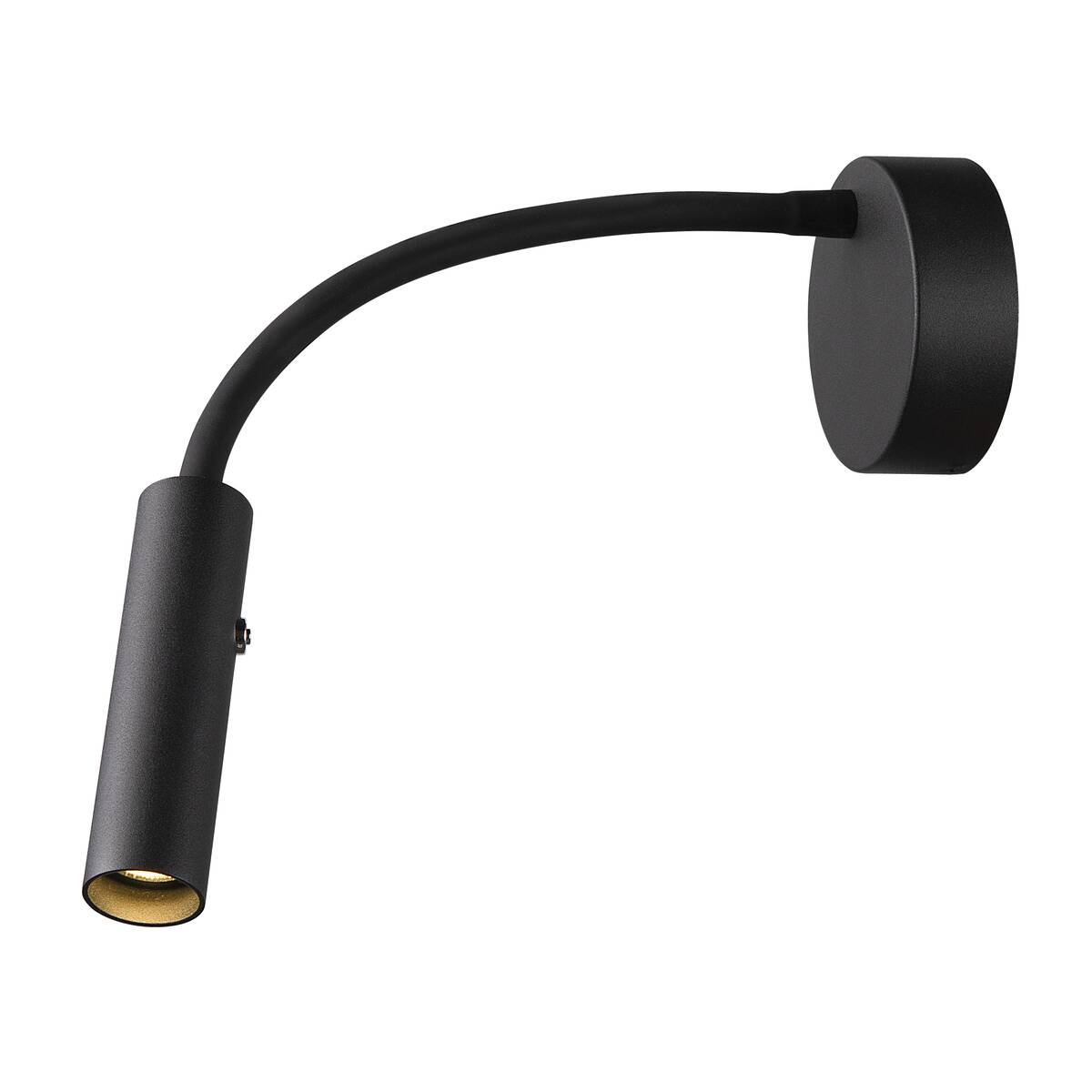 Karpo Goose wall light black 58W 3000K 40°