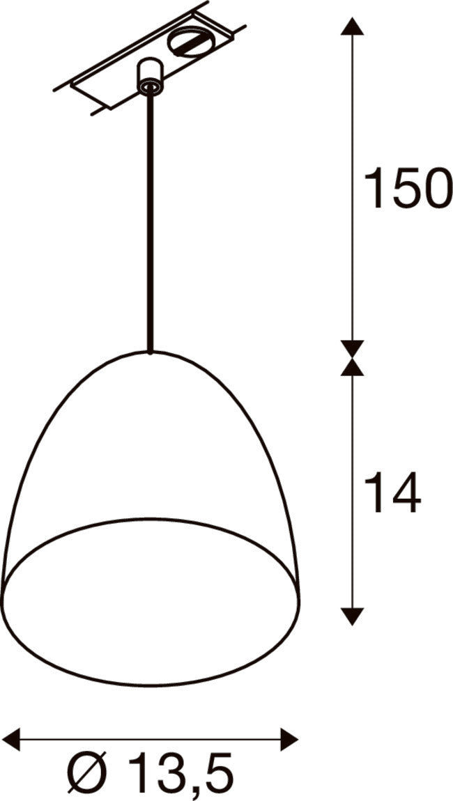 SLV PARA CONE 14 1009140 Maßzeichnung