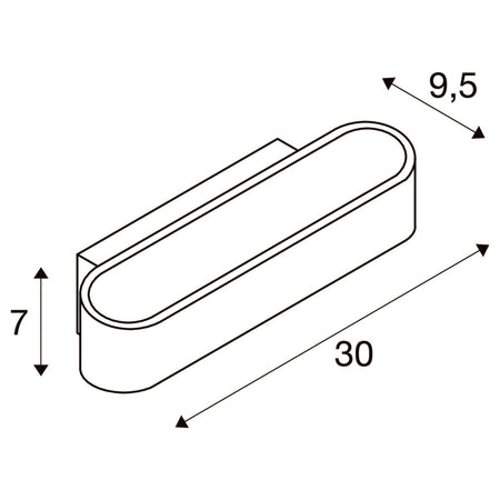SLV ASSO 300 151275 Maßzeichnung