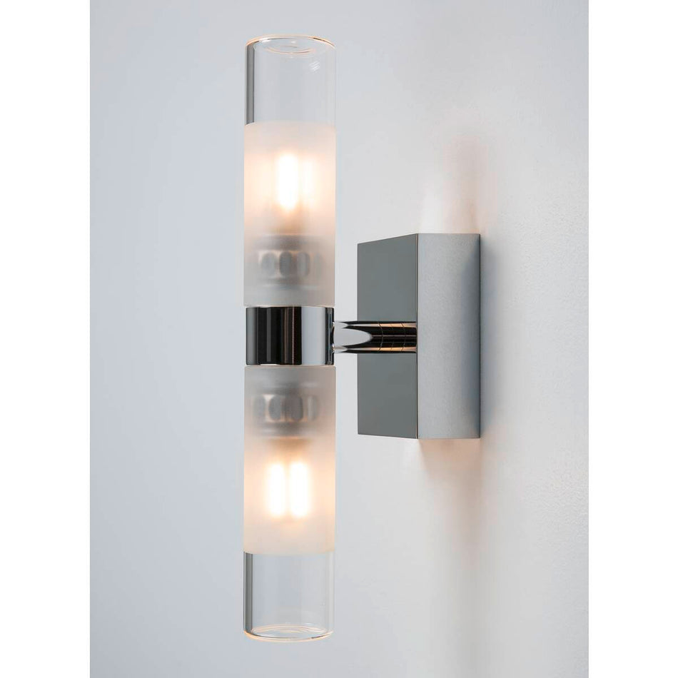 SLV  Up/down Wandleuchte Qt14 Ip21 Up/down Chrom Max. 50 W