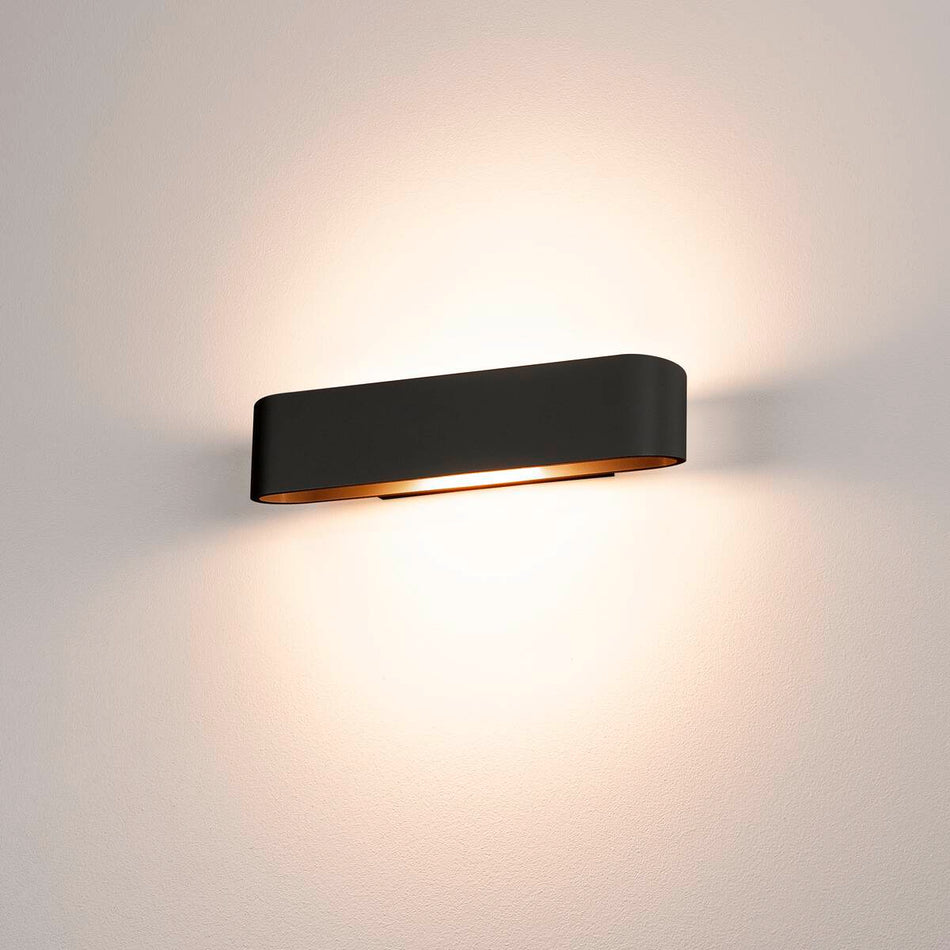 Applique murale SLV OSSA 300 Up/Down R7s noir | 151410