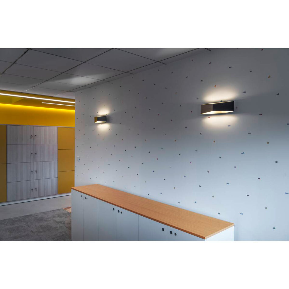 SLV Wandleuchte Led 2700K Schwarz/gold 2X9W