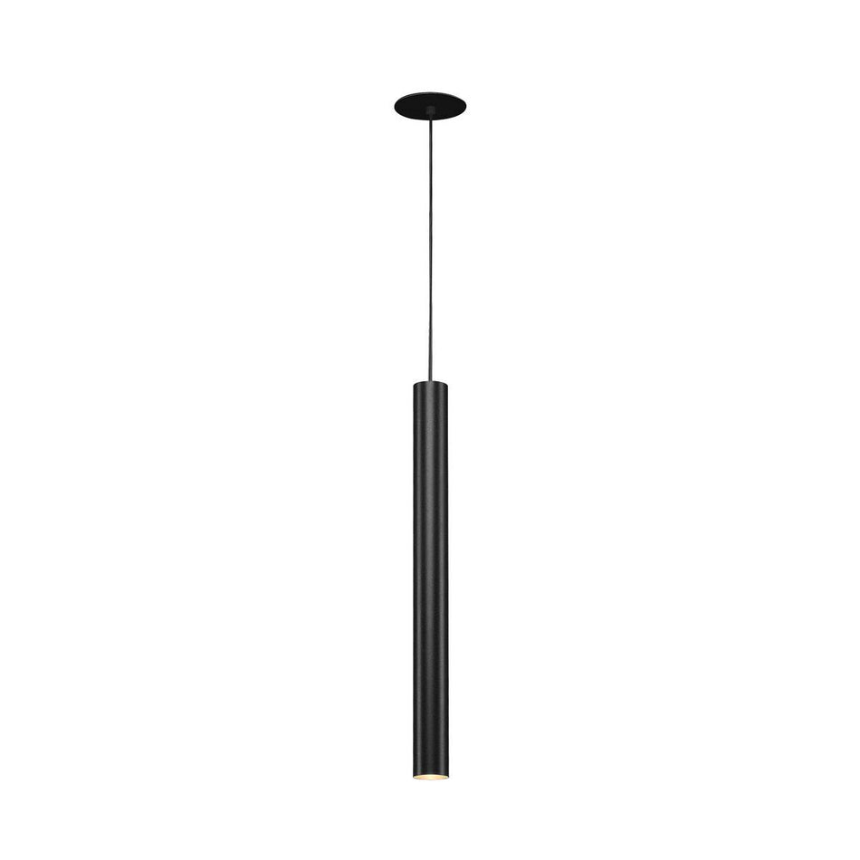 SLV  Pendelleuchte Led 3000K Rund Schwarz Flache Rosette 9W