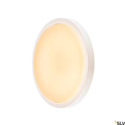 Deckenleuchte AINOS, LED, 3000K, rund, weiß IP44 230V