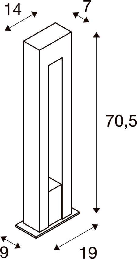SLV 231420 Maßzeichnung