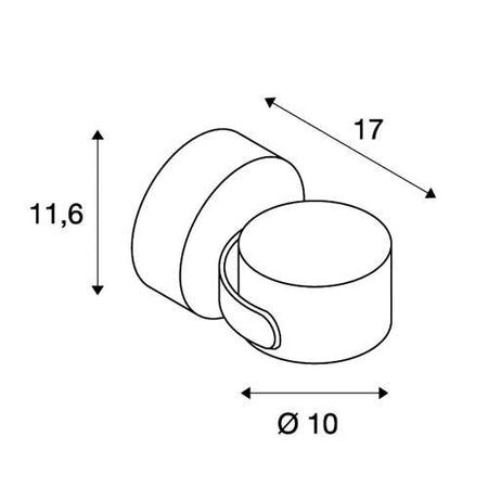 SLV SITRA 360 231515 – originale Maßzeichnung