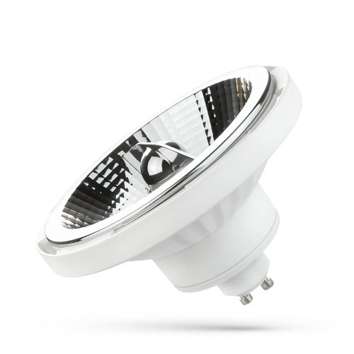 SPECTRUM LED AR111 GU10 LED Leuchtmittel 10W dimmbar 20° Weiß