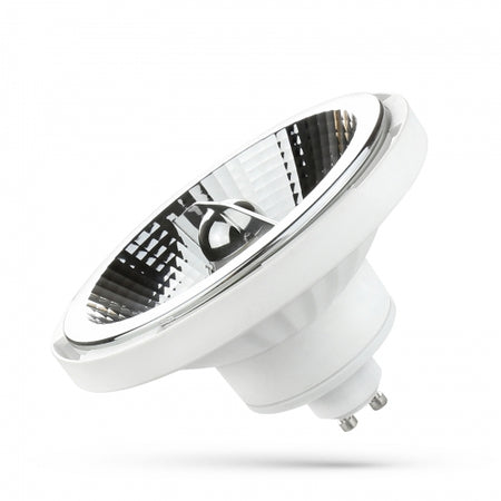 SPECTRUM LED AR111 GU10 LED Leuchtmittel 10W dimmbar 20° Weiß