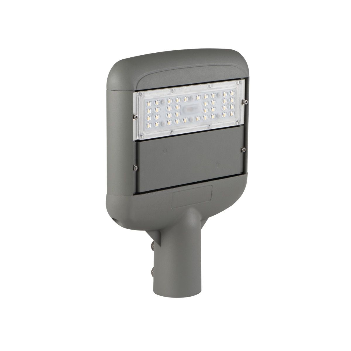 Parkplatz-LED-Leuchte grau 4000 lm, 30W IP65 230V