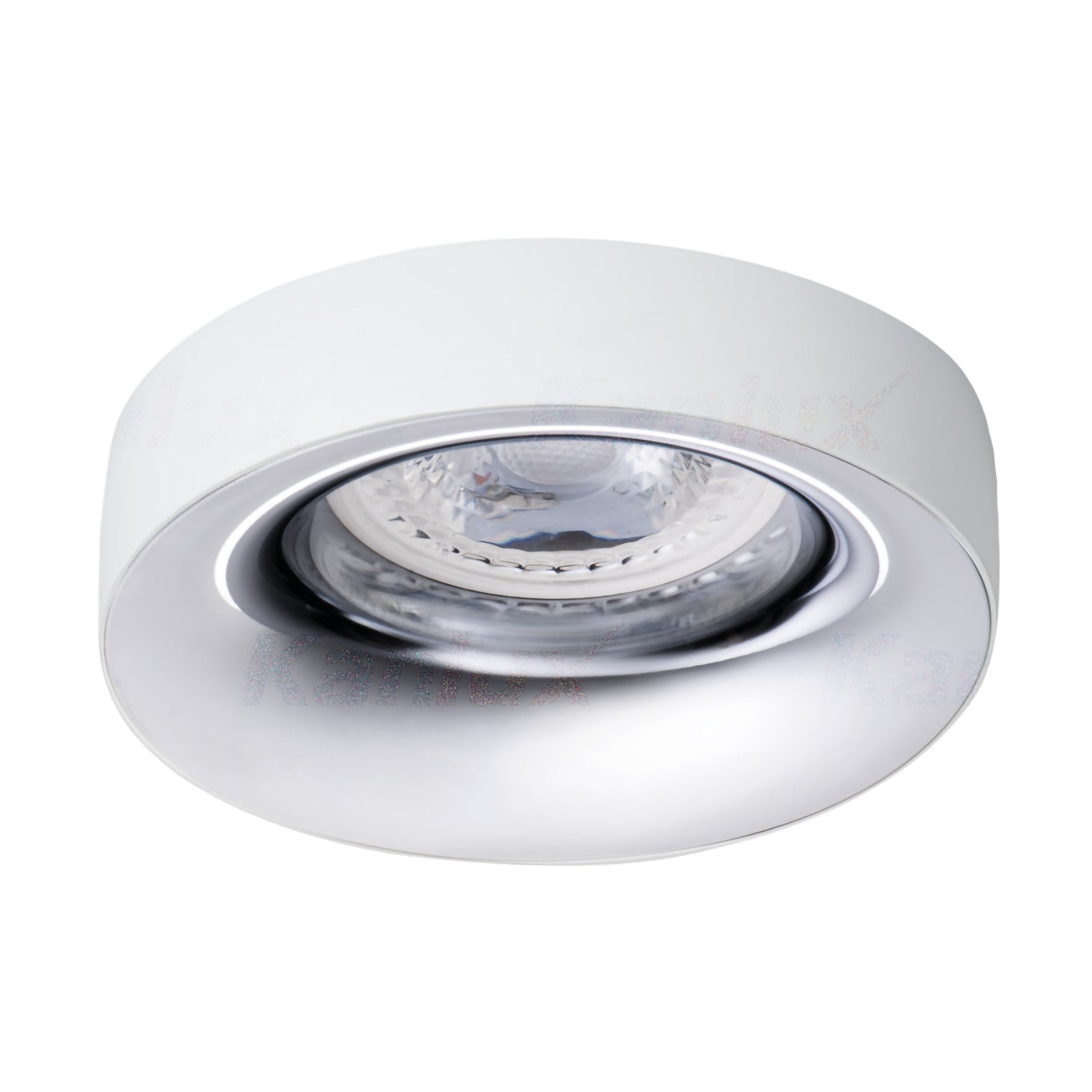 Spot encastrable aluminium rond Ø98mm IP20 GU10 230V