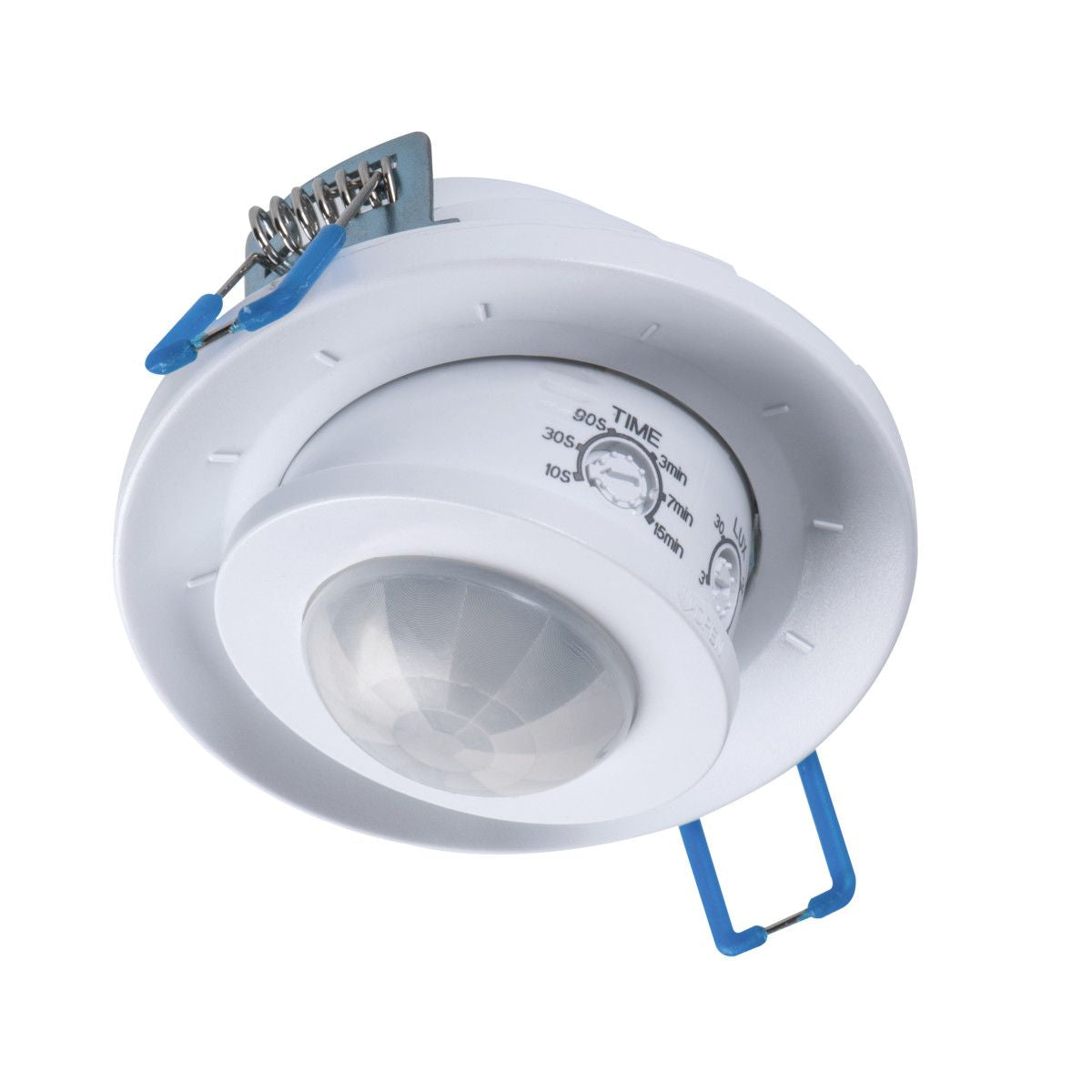 Détecteur de mouvement LED avec capteur PIR 360° max 5m, blanc / IP20 / 230V 