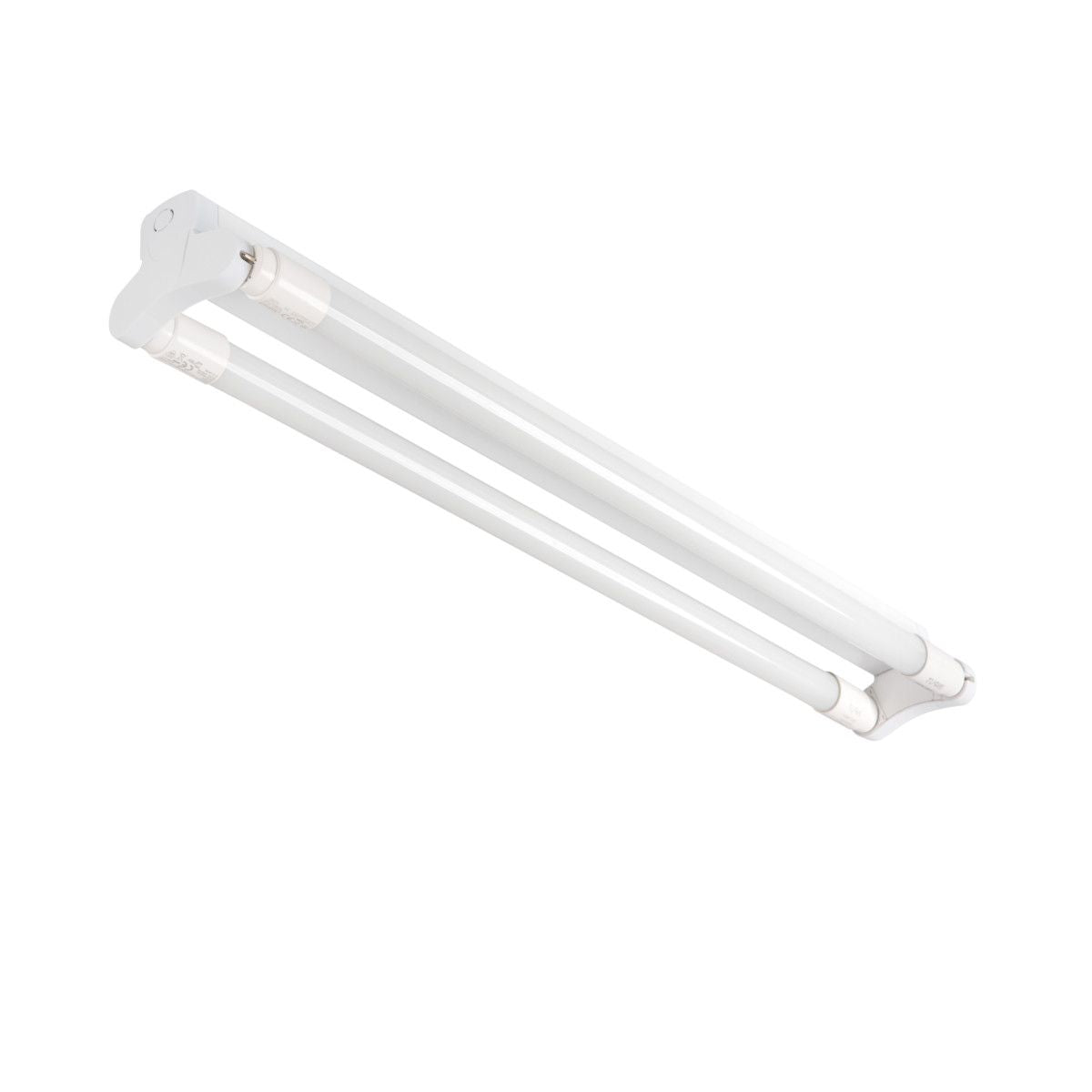 LED Unterbauleuchte, Deckenleuchte, Röhre 2x T8 / weiß / IP20 / G13 / 230V