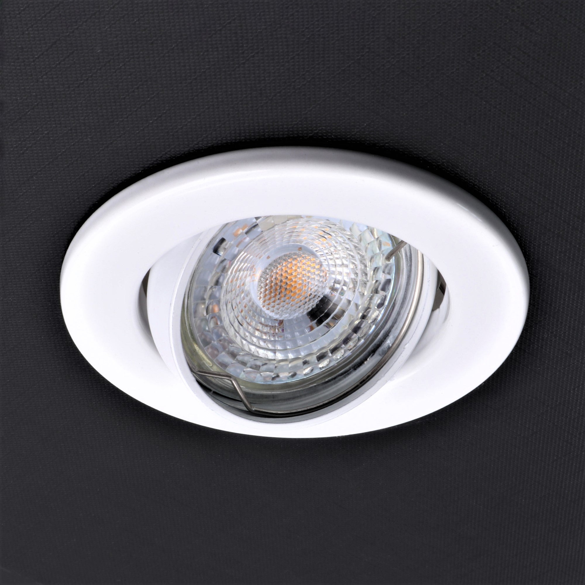 LED Einbaustrahler DECORO 6.2W Dimmbar Rund Weiß GU10 230V