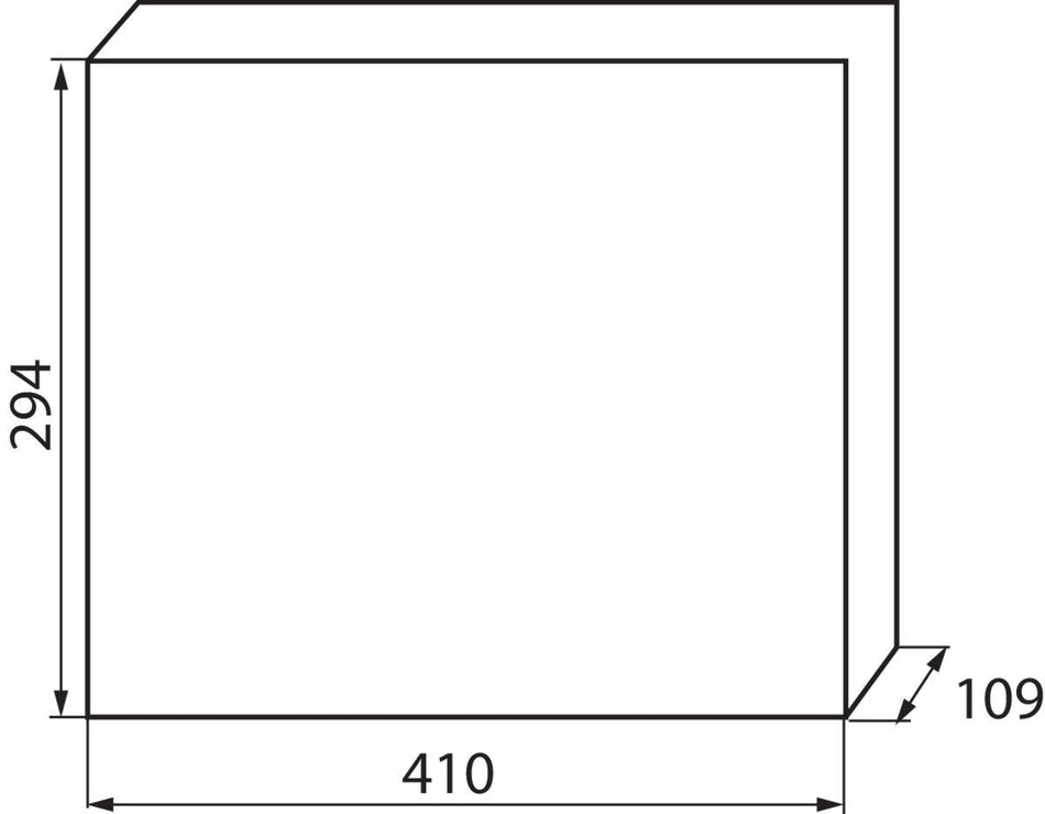 Verteilerkasten 2-reihig, weiß / blau, 410x109x294, 2x 18P / IP30 / 230-400V