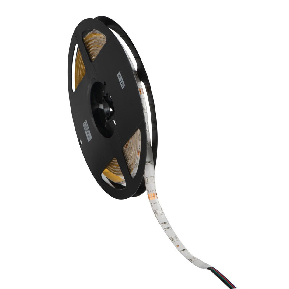 Bande LED RGB, bande lumineuse de 5 mètres, autocollante, 1m=7,2W / IP54 / 12V