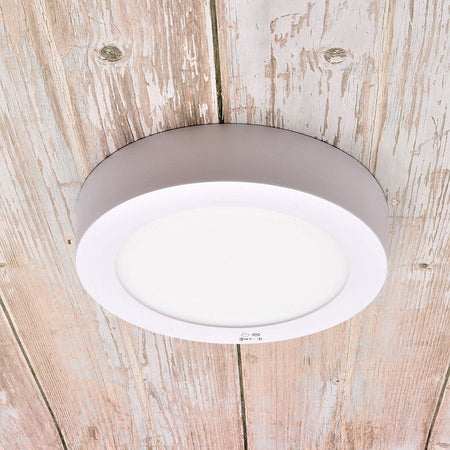 Deckenleuchte CARSA V2LED Downlight Rund Weiß 12W oder 18W Neutralweiss IP20 230V