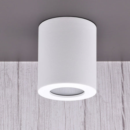 Aufbaustrahler SANI IP44 DSO Downlight Rund 95mm x Ø80mm P44 GU10 230V