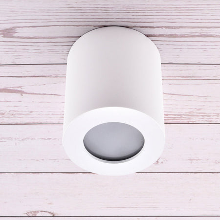 Aufbaustrahler SANI IP44 DSO Downlight Rund 95mm x Ø80mm P44 GU10 230V