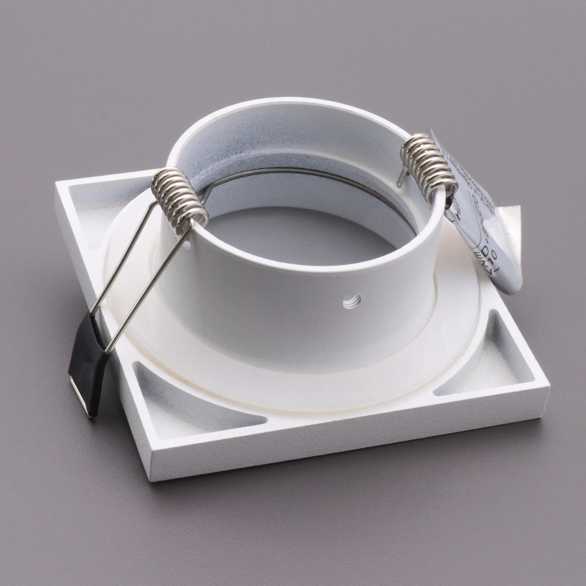 Einbaustrahler FLINI IP44 DSL aus Aluminium Eckig 80mm x 80mm IP44 GU10 230V