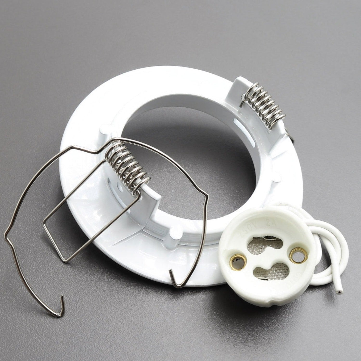 Einbaustrahler LUTO aus Aluminium Rund Ø85mm IP20 GU5,3 GU10 12V 230V