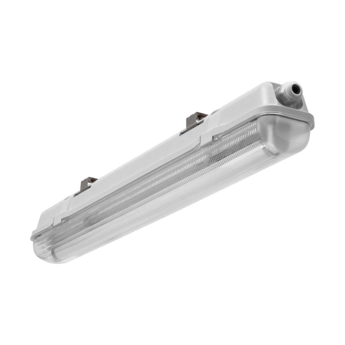 LED-Feuchtraum-Wannenleuchte MAH PLUS-136/4LED/PC grau 126cm G13 T8 IP65 230V