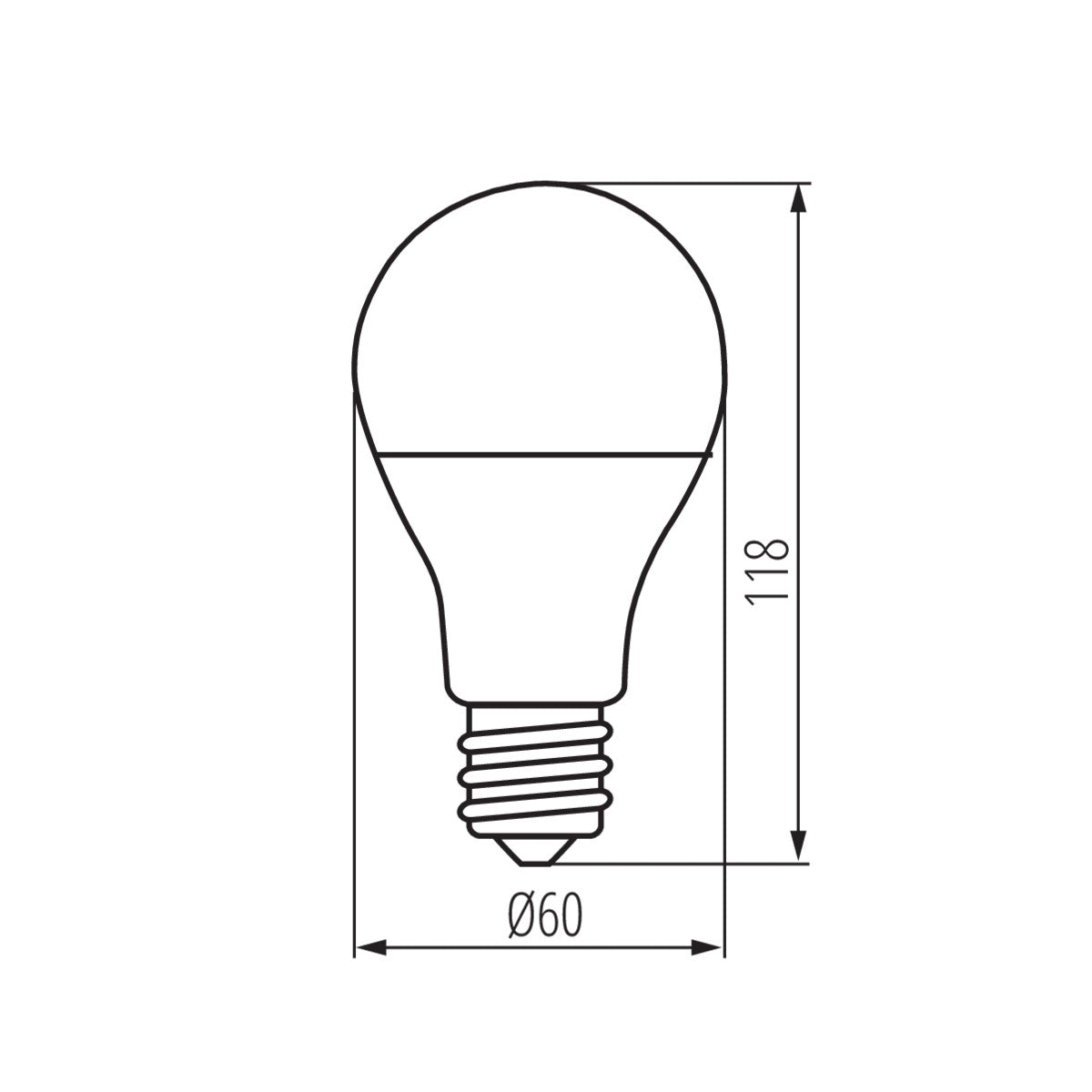 LED Leuchtmittel SMART WIFI weiß, 11.5W E27 230V F