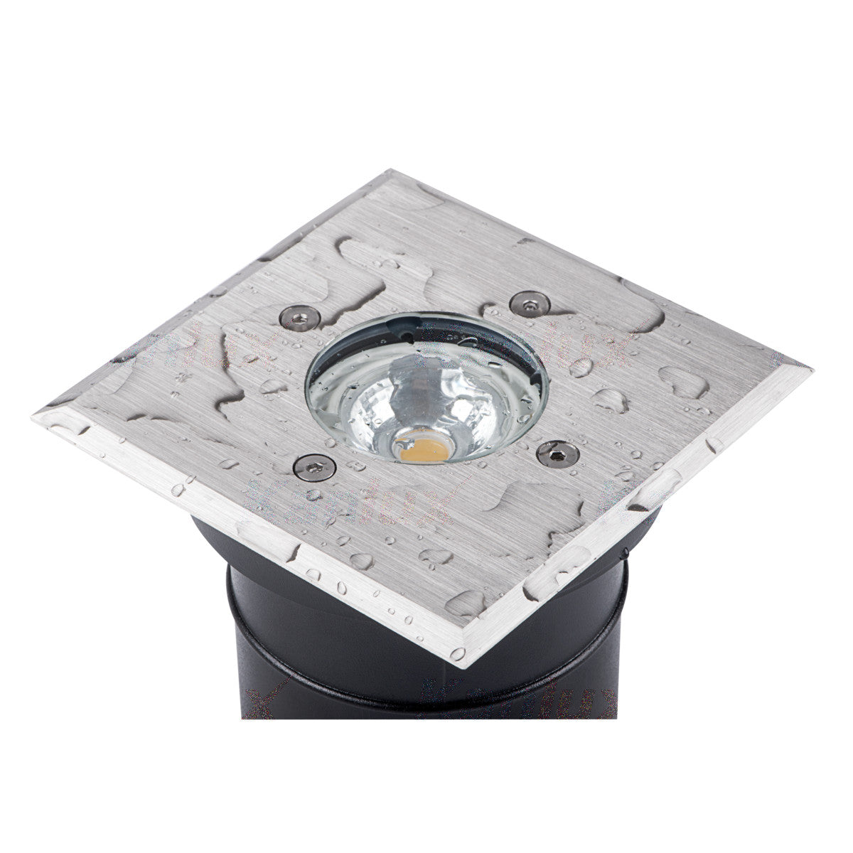 LED Bodenstrahler Bodenspot eckig max 10W IP67 GU10 230V