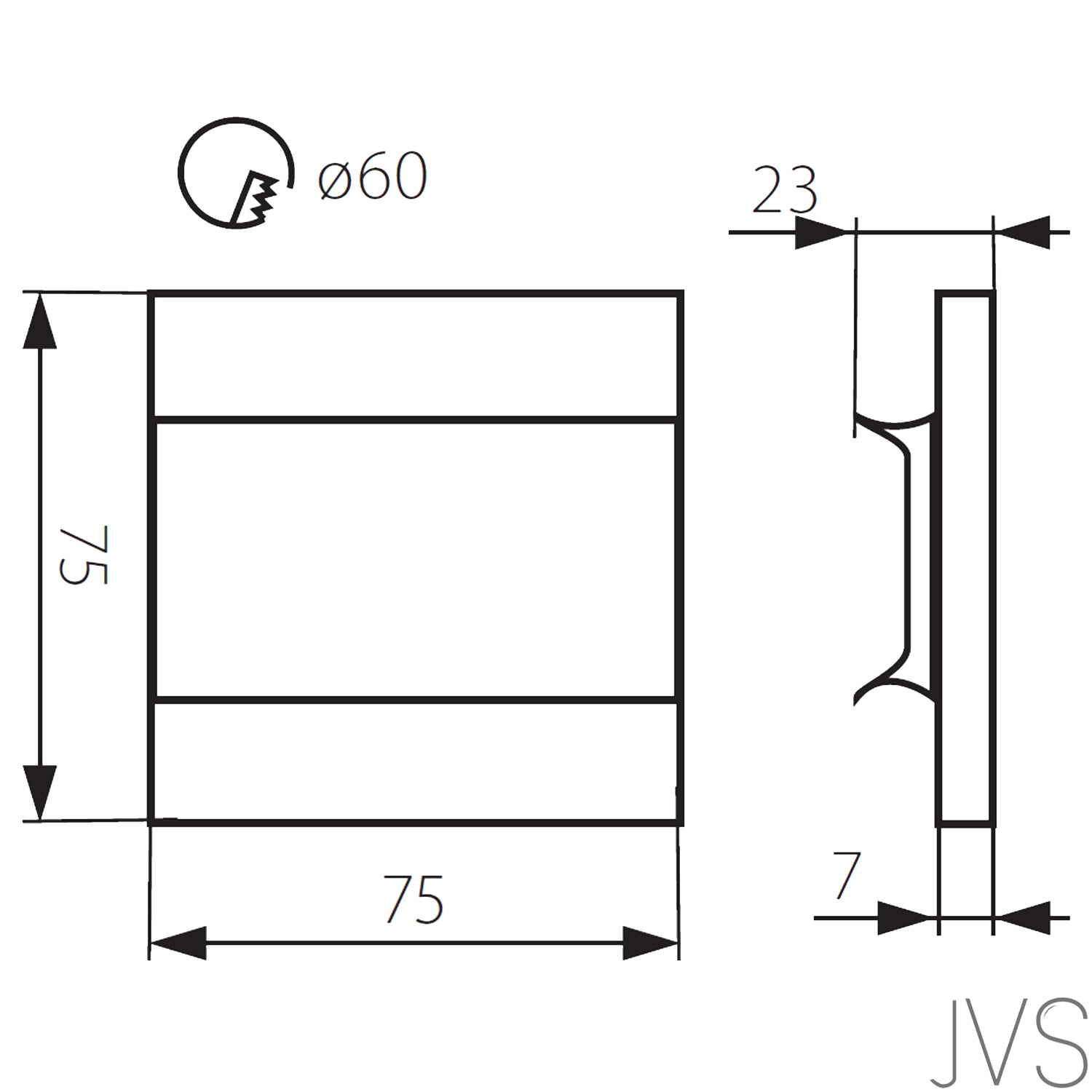 LED Treppeneinbauleuchte TERRA LED AC-WW mit Trafo, Edelstahl, eckig, warmweiß / kaltweiß, 1.3W / IP20 / 230V