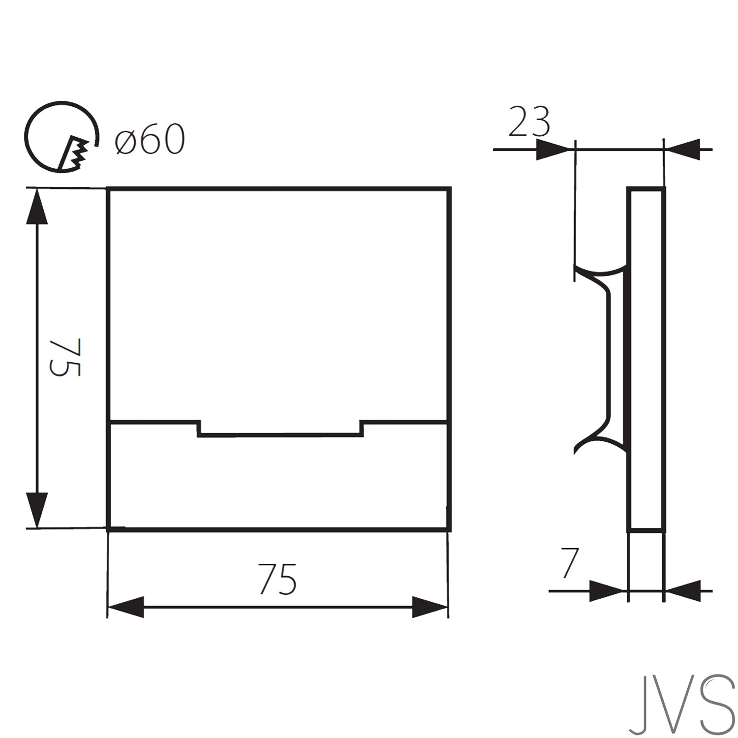 LED Treppeneinbauleuchte SABIK LED AC-WW mit Trafo, Edelstahl, eckig, warmweiß / kaltweiß, 1.3W / IP20 / 230V