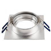 Einbaustrahler DL-54 aus Aluminium Eckig 90mm x 90mm IP44 GU10 12V 230V