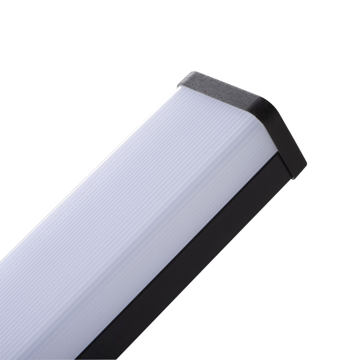 LED Spiegelwandleuchte ASTEN IP44 aus Aluminium Schwarz Neutralweiß 8W 12W 15W IP44 230V
