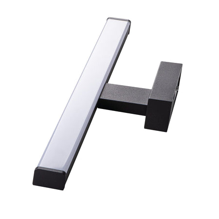 LED Spiegelwandleuchte ASTEN IP44 aus Aluminium Schwarz Neutralweiß 8W 12W 15W IP44 230V