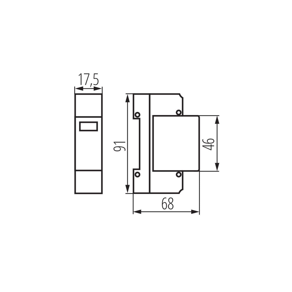 Überspannungsschutz T2, 1x / IP20 / 230V